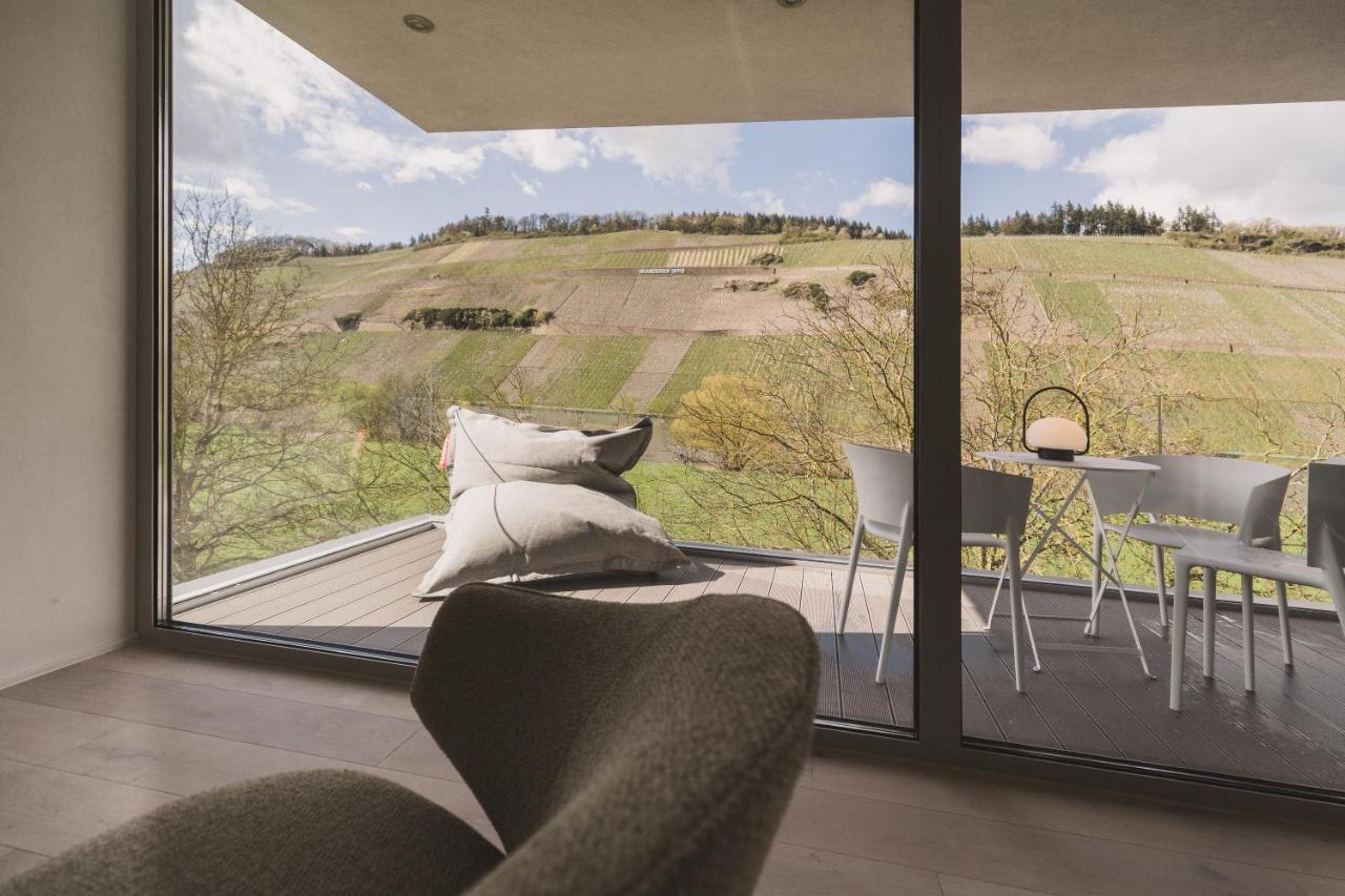 Steillage - Design Moselsuiten Mit Panoramablick Und Spa برونبيبيرغ المظهر الخارجي الصورة