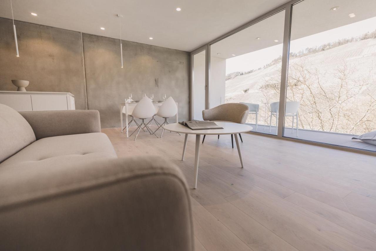 Steillage - Design Moselsuiten Mit Panoramablick Und Spa برونبيبيرغ المظهر الخارجي الصورة